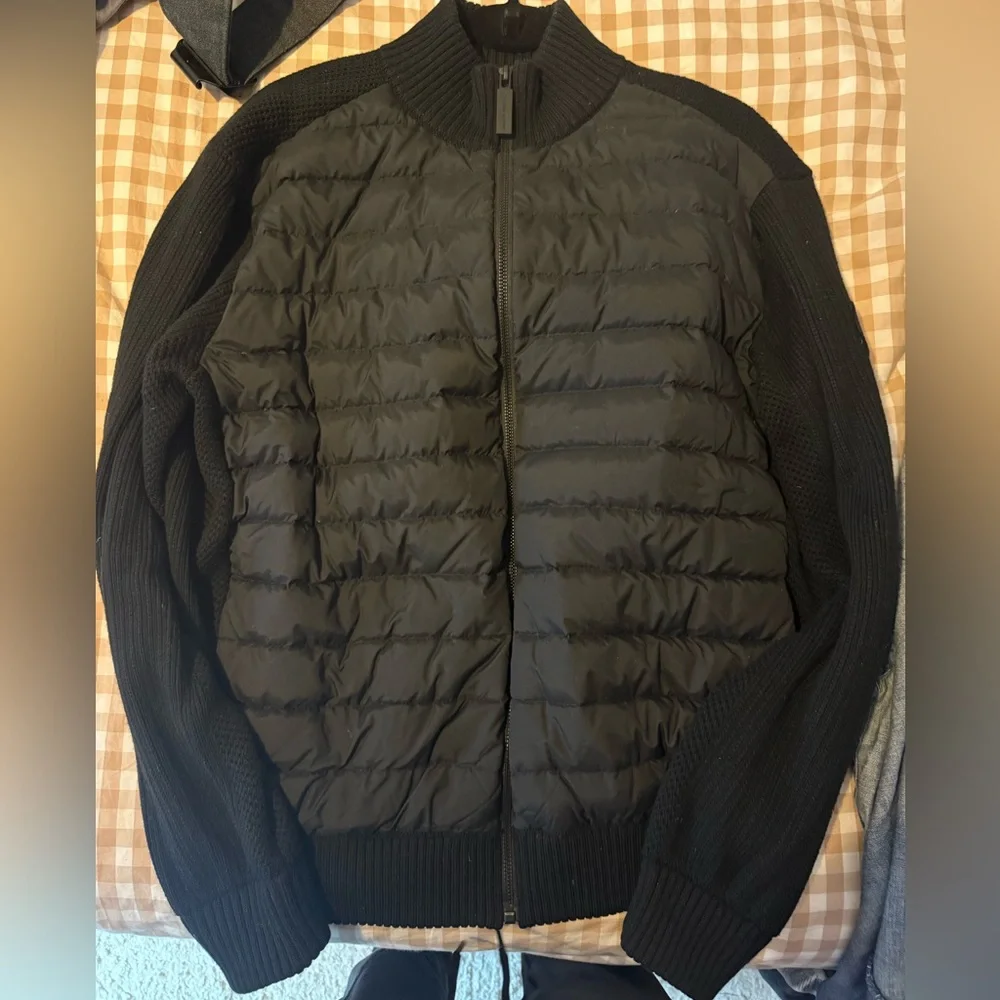 Canada Goose Mens Hybridge Knit Jacket Black XL - Picture 5 of 9